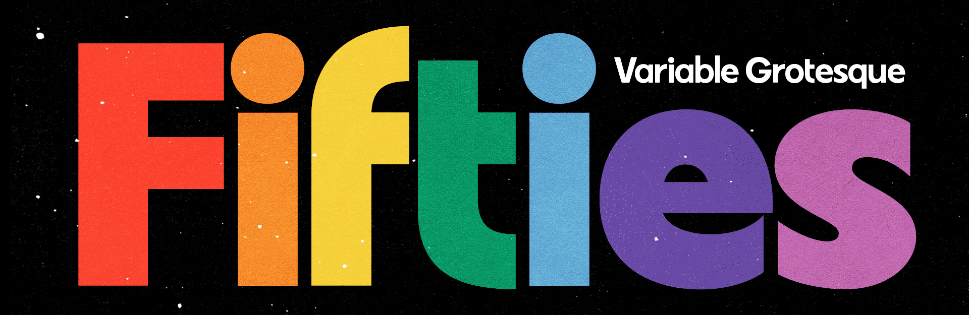 Fifties Grotesque Font Family