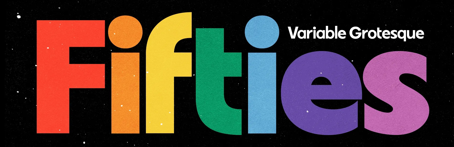 Fifties Grotesque Font Family